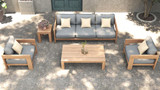 Vinegard Recycled Side Table - Ambiance Image~~