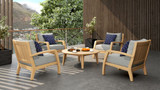 Piedra Round Coffee Table - Ambiance Image~~