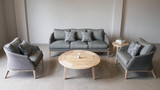 Piedra Round Coffee Table - Ambiance Image~~