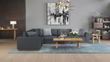 Oburr Side Corner Modular Sofa - Ambiance Image~~