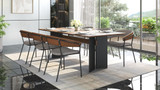 Stark Recta Dining Table 210 - Ambiance Image~~