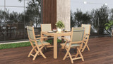 Rivera Folding Arm Chair - Ambiance Image~~