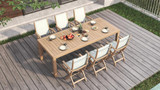 Rivera Folding Arm Chair - Ambiance Image~~