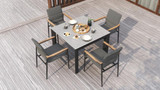 Triply Dining Table 100 Ceramic - Ambiance Image~~
