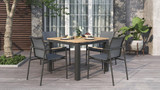 Planka Aluminium Dining Table 100 - Ambiance Image~~