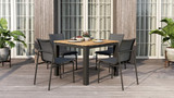 Planka Aluminium Dining Table 100 - Ambiance Image~~
