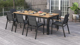 Planka Extension Table 230 SS Powder Coated - Ambiance Image~~