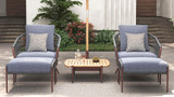 Vino Foot Stool - Ambiance Image~~