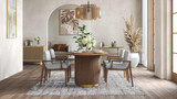 Morison Recta Dining Table 180 - Ambiance Image~~