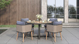 Jardin Round Dining Table 125 - Ambiance Image~~