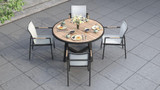 Jardin Round Dining Table 125 - Ambiance Image~~