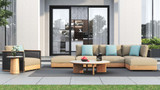 Tora Double Middle Seater - Ambiance Image~~
