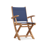 Sailmate Folding Armchair -Navy~~