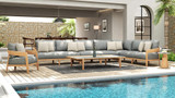 Vento Modular 2 Seater Left Arm - Ambiance Image~~