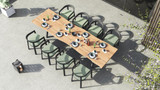 Vento Aluminium Dining Chair - Ambiance Image~~