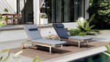Siro Square Side Table - Ambiance Image~~