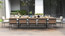 Ara Extension Dining Table SS Powder Coated - Ambiance Image~~