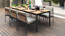 Ara Extension Dining Table SS Powder Coated - Ambiance Image~~