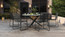 Daze Round Table 120 Ceramic Top - Ambiance Image~~