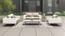 Dorus Coffee Table Recta 160 -Ceramic Top - Ambiance Image~~