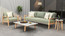 Dorus Coffee Table Recta 160 -Ceramic Top - Ambiance Image~~
