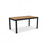 Enzo Dining Table 160 Teak Top~~