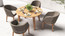 Piedra Round Dining Table 130 - Ambiance Image~~