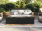 Sahara Flame Rectangular Fire Table - Ambiance Image~~