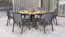 Octa Round Dining Table 150 Alu - Ambiance Image~~