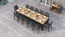 Planka Extension Table 310 SS Powder Coated - Ambiance Image~~