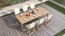 Rivera Folding Arm Chair - Ambiance Image~~