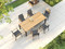 Planka Extension Table 230 SS Powder Coated - Ambiance Image~~