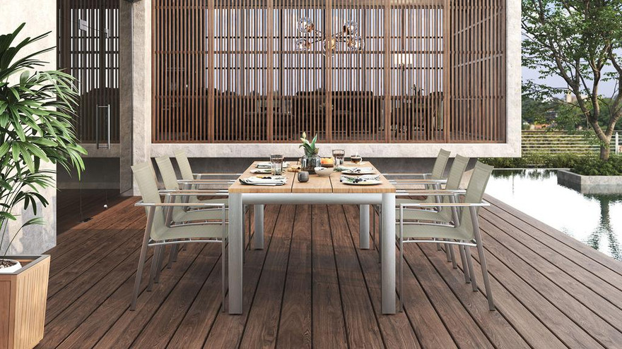 Alzette Stacking Armchair - Ambiance Image~~