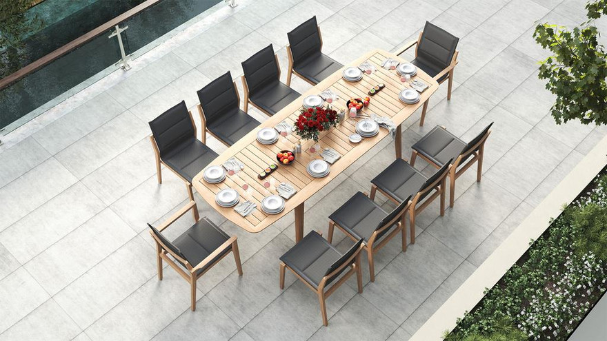Astria Single Extension Table - Ambiance Image~~ Astria Single Extension Table - Ambiance Image~~
