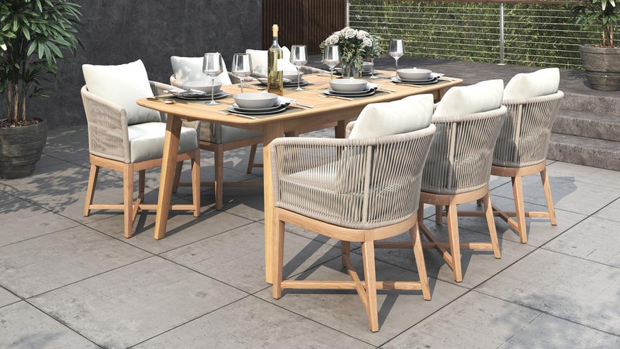 Astria Single Extension Table - Ambiance Image~~