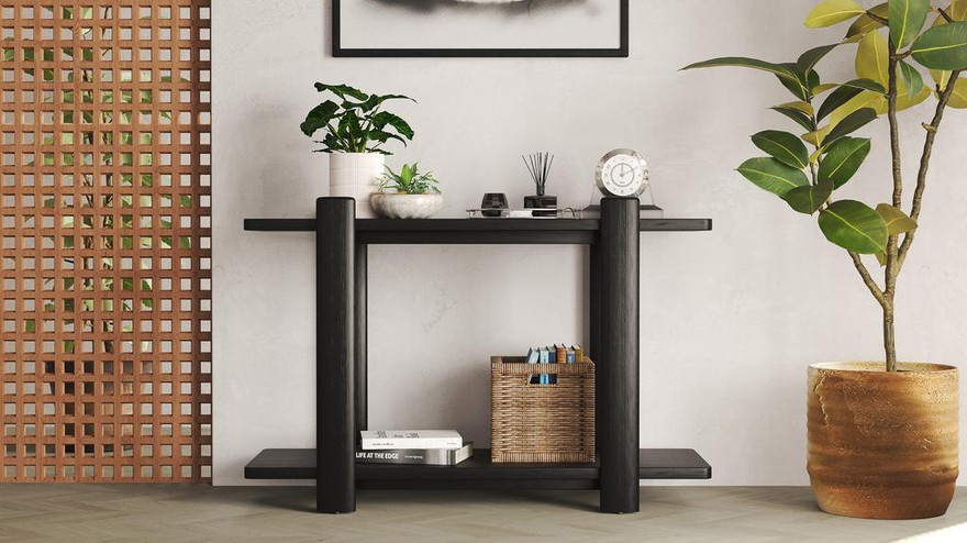 Elka Console Table - Ambiance Image~~