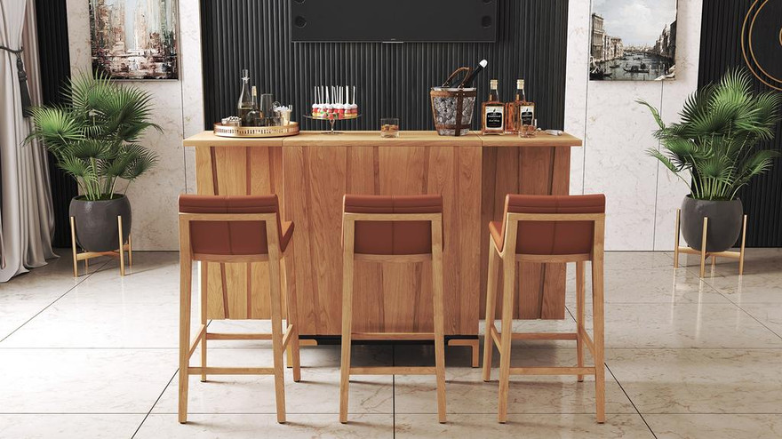 Carin Bar Chair - Ambiance Image~~ Carin Bar Chair - Ambiance Image~~