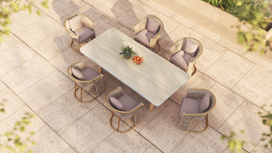Dune Dining Armchair - Ambiance Image~~ Dune Dining Armchair - Ambiance Image~~