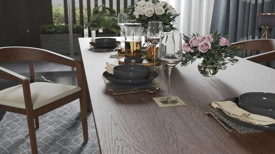 Dado Dining Table - Ambiance Image~~