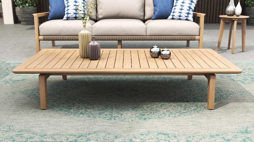 Dorus Coffee Table Recta 160 - Ambiance Image~~