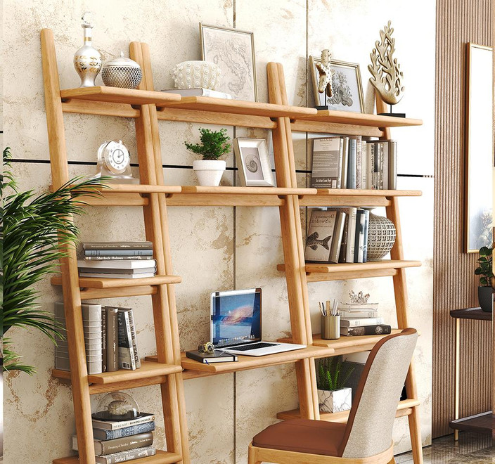 Endra Small Ladder Shelf - Ambiance Image~~