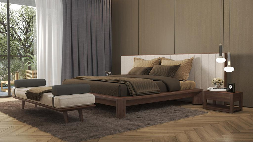 Erden Wood - Bed Frame - Super King - Ambiance Image~~