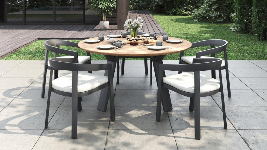 Fenn Round Dining Table 150 - Ambiance Image~~