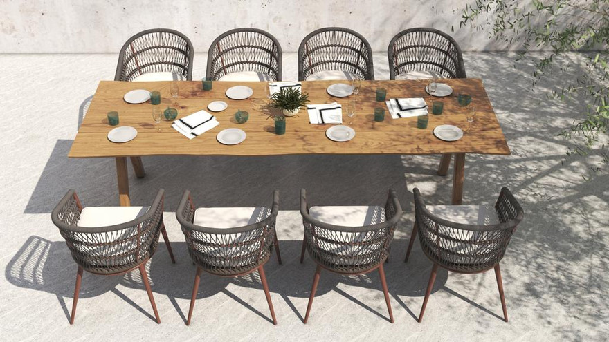 Gera Dining Table 280 - Ambiance Image~~