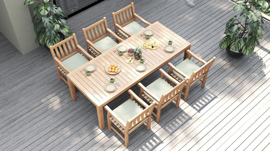 Morris Dining Table 240 - Ambiance Image~~