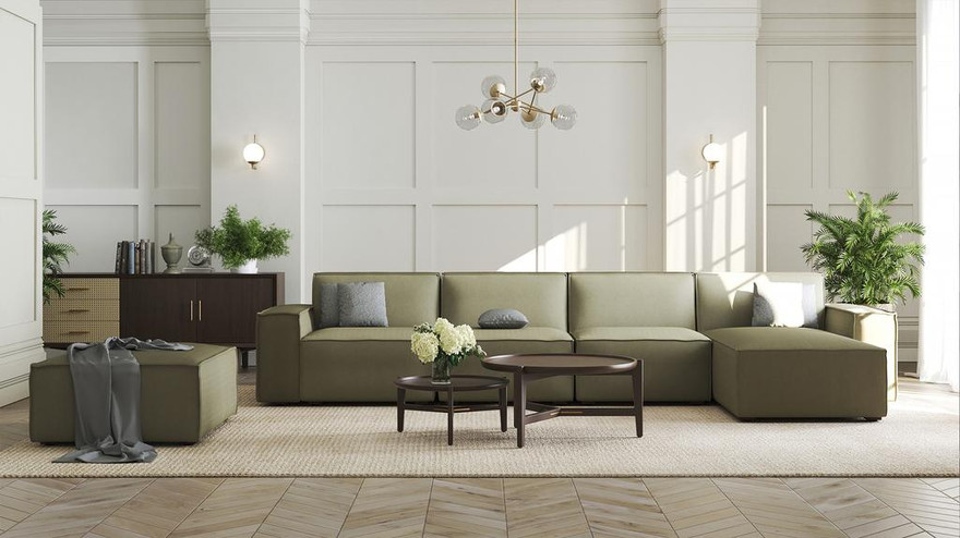 Martha Modular Left Chaise - Ambiance Image~~