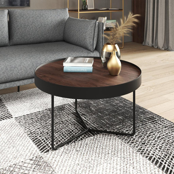 Rigby Round Coffee Table - Ambiance Image~~