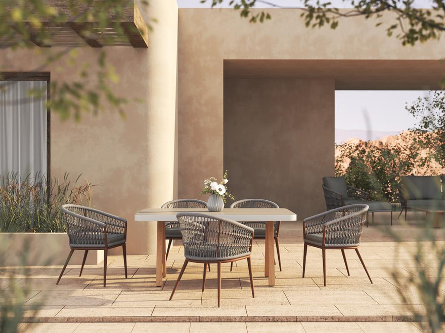 Sana Recta Dining Table 160 - Ambiance Image~~