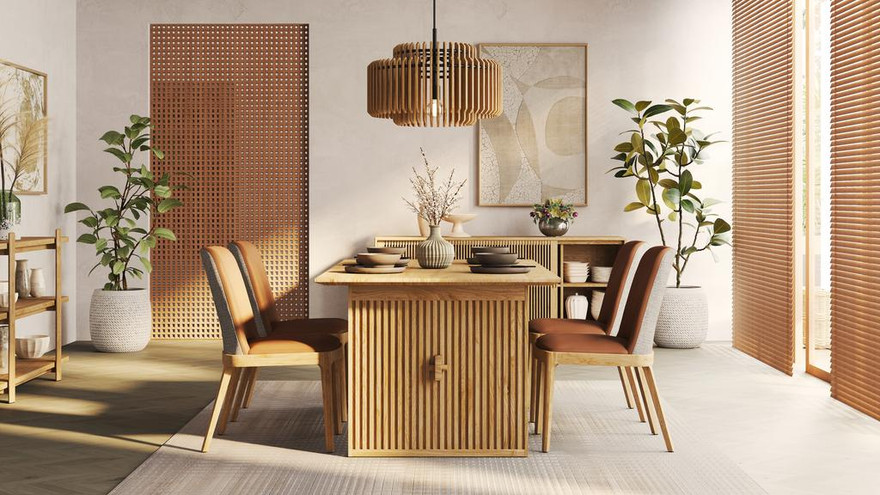 Nobu Dining Table 180 - Ambiance Image~~