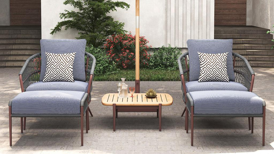 Vino Foot Stool - Ambiance Image~~